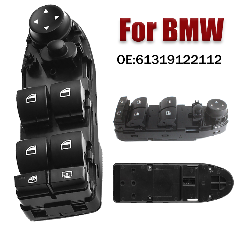 Front Left Master Power Window Switch 61319122112 Compatible With BMW E60