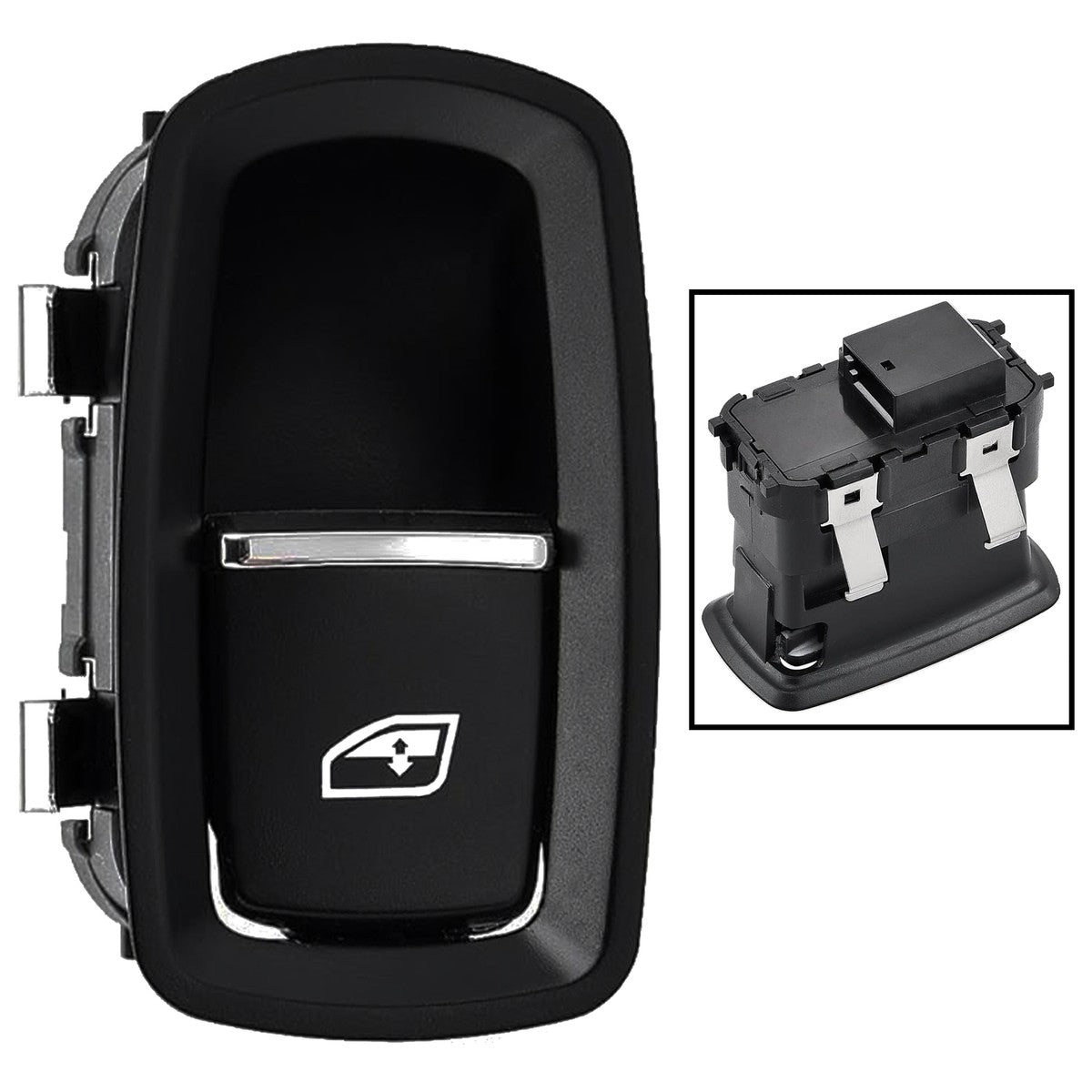 Pin Window Black Switch 7PP959855CDML 7PP959855BDML 7PP959855HDML Compatible With Porsche Cayenne & Panamera Boxster / Cayenne / Macan / Panamera Tag-SW-28