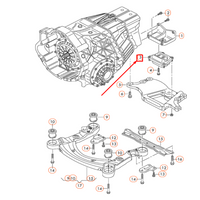 Engine Mounting 4F0399151BL 4F0399151AM Compatible With AUDI A6 C6 (4F2) | A6 / S6