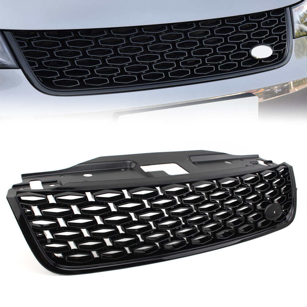 Glossy Black Show Grill LR082695 Compatible With Land Rover Discovery - L462 (2017-2020) Tag No.2