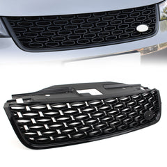 Glossy Black Show Grill LR082695 Compatible With Land Rover Discovery - L462 (2017-2020) Tag No.2