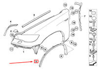 Front Right Wheel Arch (EYEBROW) 51777176236 Compatible With BMW X6 E71 & E72 (2008-2014) Tag No.100