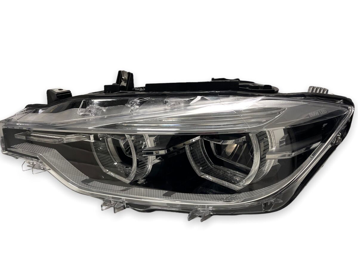 Complete Headlight Assy Left 63117419633 & Right 63117419634 63117314531 (Without Blaster) Compatible With BMW 3 Series F30 (2016-2019) Tag No.56
