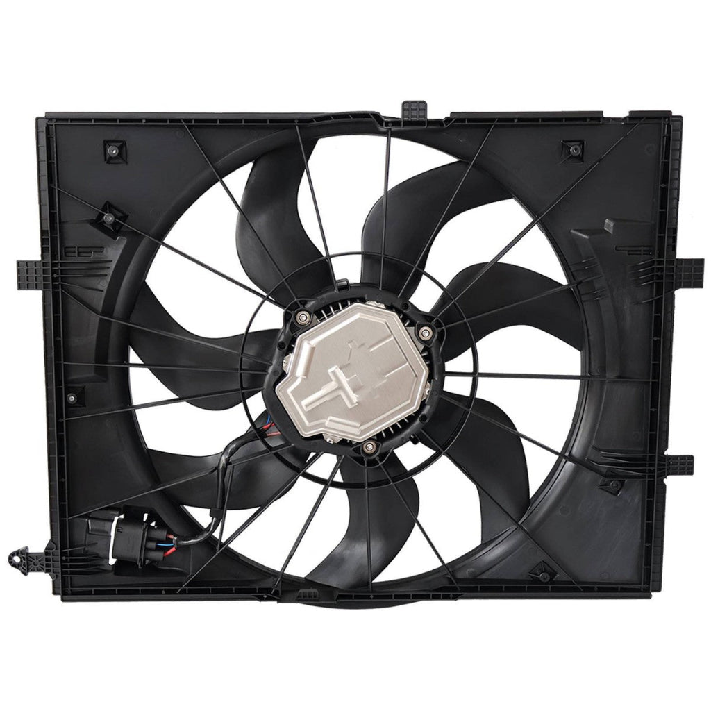Electric Radiator Cooling Fan Assembly 0999065501 Compatible With Mercedes Benz W222 W600