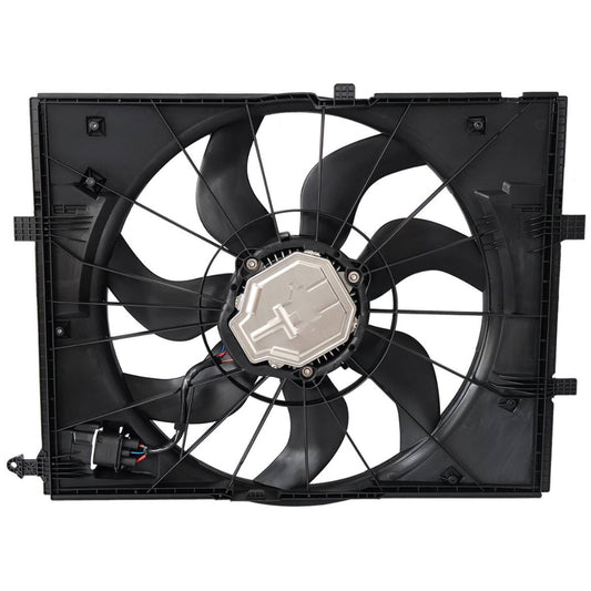 Electric Radiator Cooling Fan Assembly 0999065501 Compatible With Mercedes Benz W222 W600