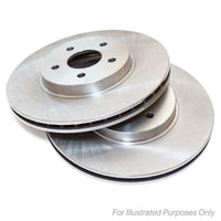 Front Brake Disc Set 2464212812 Compatible With Mercedes Benz W156 W246
