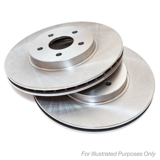 Front Brake Disc Set 2464212812 Compatible With Mercedes Benz W156 W246