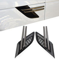 Front Fender Grille Silver Right LR053796 & Left LR053800 Compatible With RANGE ROVER SPORT I (L320) Tag No.04