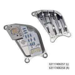 Front Headlight LED Turn Signal Module 63117406357 63117406358 Compatible With BMW F25 F26