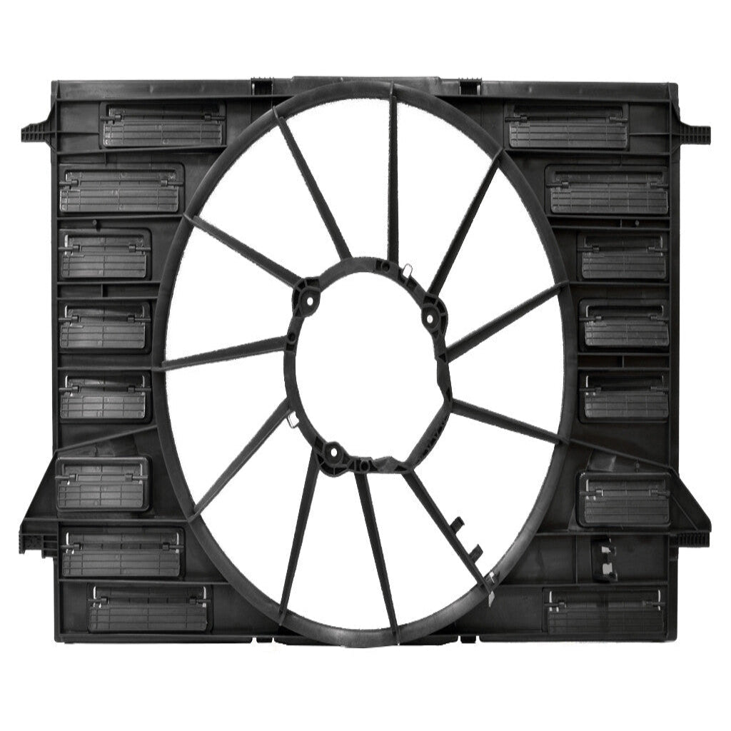 Engine Radiator Cooling Fan Assembly 8W0121207B Compatible With AUDI A4 B9 (8W2, 8WC) | A4 / S4 A5 Convertible (F57, F5E) | A5 / S5