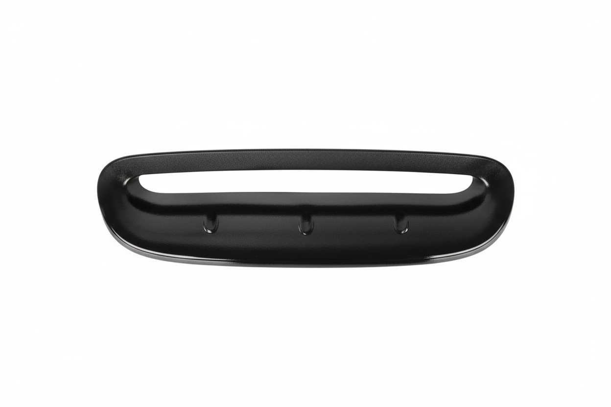 Gloss Black Front Hood Scoop Vent Trim Compatible With MINI Cooper R50 R53 (2002-2006)