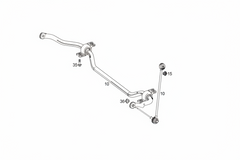 Front Stabilizer/ Sway Bar Links Left 4473200189 Right 4473200289 Compatible With Mercedes Benz W447
