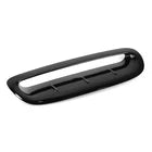 Gloss Black Front Hood Scoop Vent Trim Compatible With MINI Cooper R50 R53 (2002-2006)
