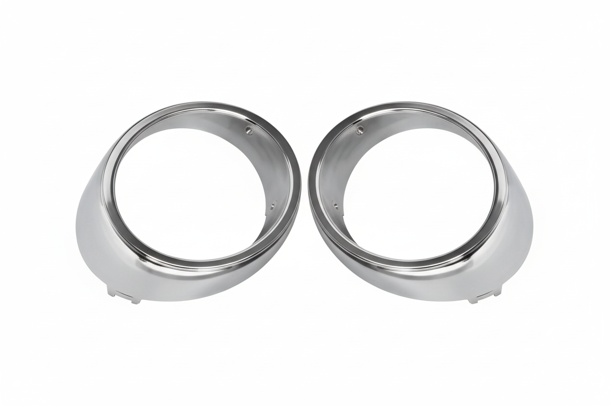 Fog Light Lamp Frame Cover Trim Compatible With BMW G25 G37