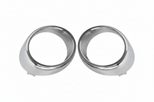 Fog Light Lamp Frame Cover Trim Compatible With BMW G25 G37