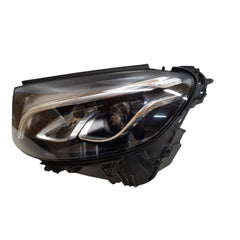 Headlight Headlamp Left A2539060901 & Right A2539061001 (Single Lens)  (Without Blaster) Compatible With MERCEDES-BENZ GLC (X253) 2016-2019 Tag No.115