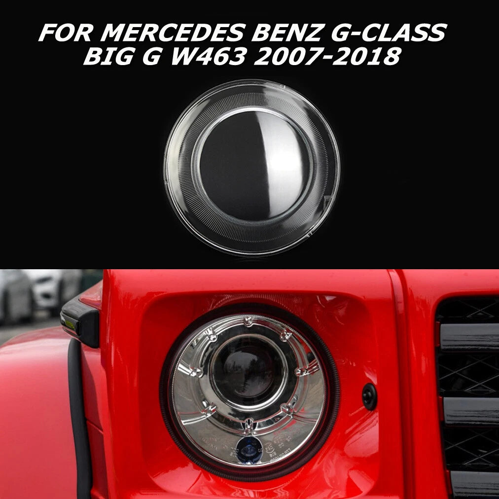 Front Headlight Glass Compatible with  MERCEDES BENZ G-CLASS W463 2007-2018