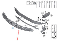 Front Bumper Foam 51117255364 Compatible With BMW 3 Series F30 (2012-2015)