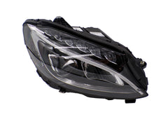 Headlight Headlamp  Left A2059067303 & Right A2059067403 A2058203661 (Single Lens) (Without Blaster) Compatible With  MERCEDES-BENZ C-CLASS (W205) & C-CLASS Convertible (A205) 2015-2018 Tag No.101