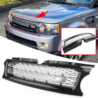 Glossy Black Show Grill LR030349 Compatible With Land Rover Range Rover Sport (L320) (2010-2013) Tag No.62