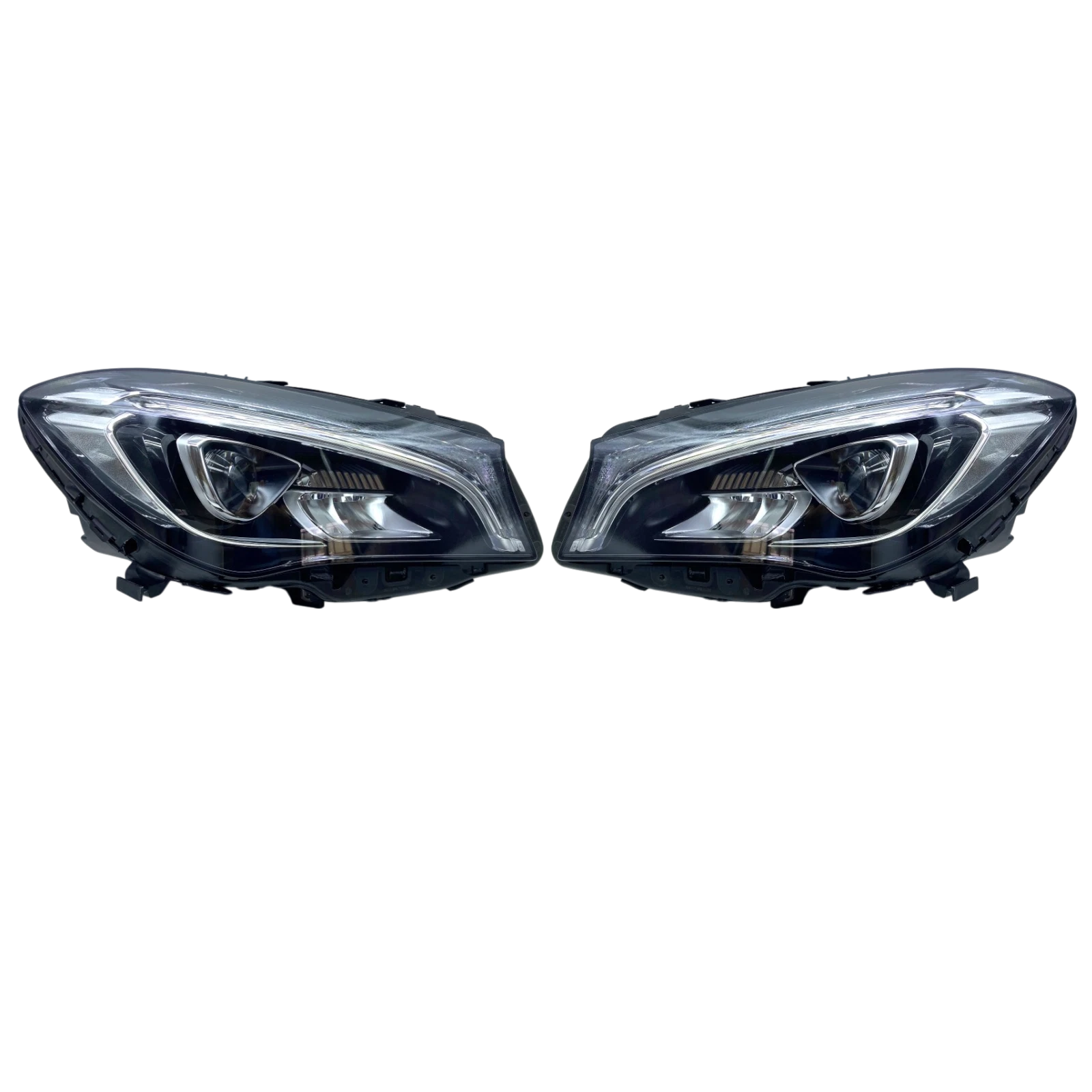 Complete Headlight Assembly (LED Performance) Left A1179067800 & Right A1179069900 Compatible With Mercedes Benz CLA-Class (W117) (2017-2019) Tag No.108