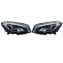 Complete Headlight Assembly (LED Performance) Left A1179067800 & Right A1179069900 Compatible With Mercedes Benz CLA-Class (W117) (2017-2019) Tag No.108