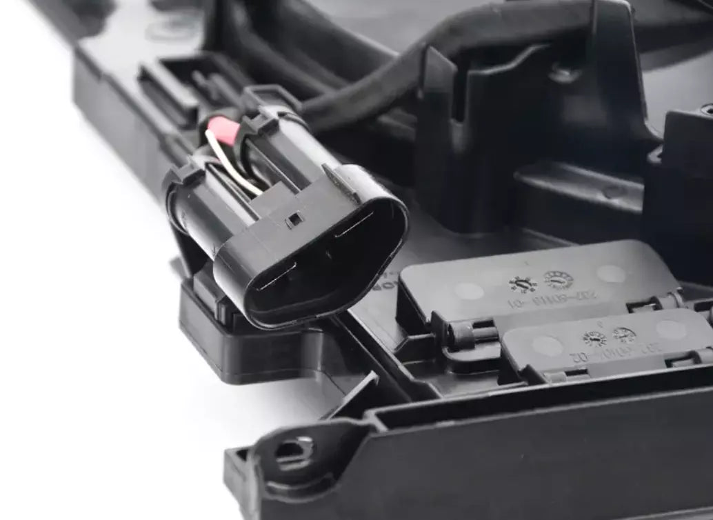 Engine Radiator Cooling Fan Assembly 17427599494 17427647652 17428509742  Compatible With BMW 5 Series (F10) & 5 Gran Turismo (F07) &  7 Series (F01, F02, F03, F04)