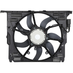 Engine Radiator Cooling Fan Assembly 17428509741 17414578976 17427806017 17428509743 17427802943 Compatible With BMW 5 Series (F10) & 5 Gran Turismo (F07) & 7 Series (F01, F02, F03, F04)