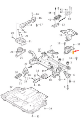 Left Side Engine Mount 32222136 Compatible With VOLVO V40 2.0 D