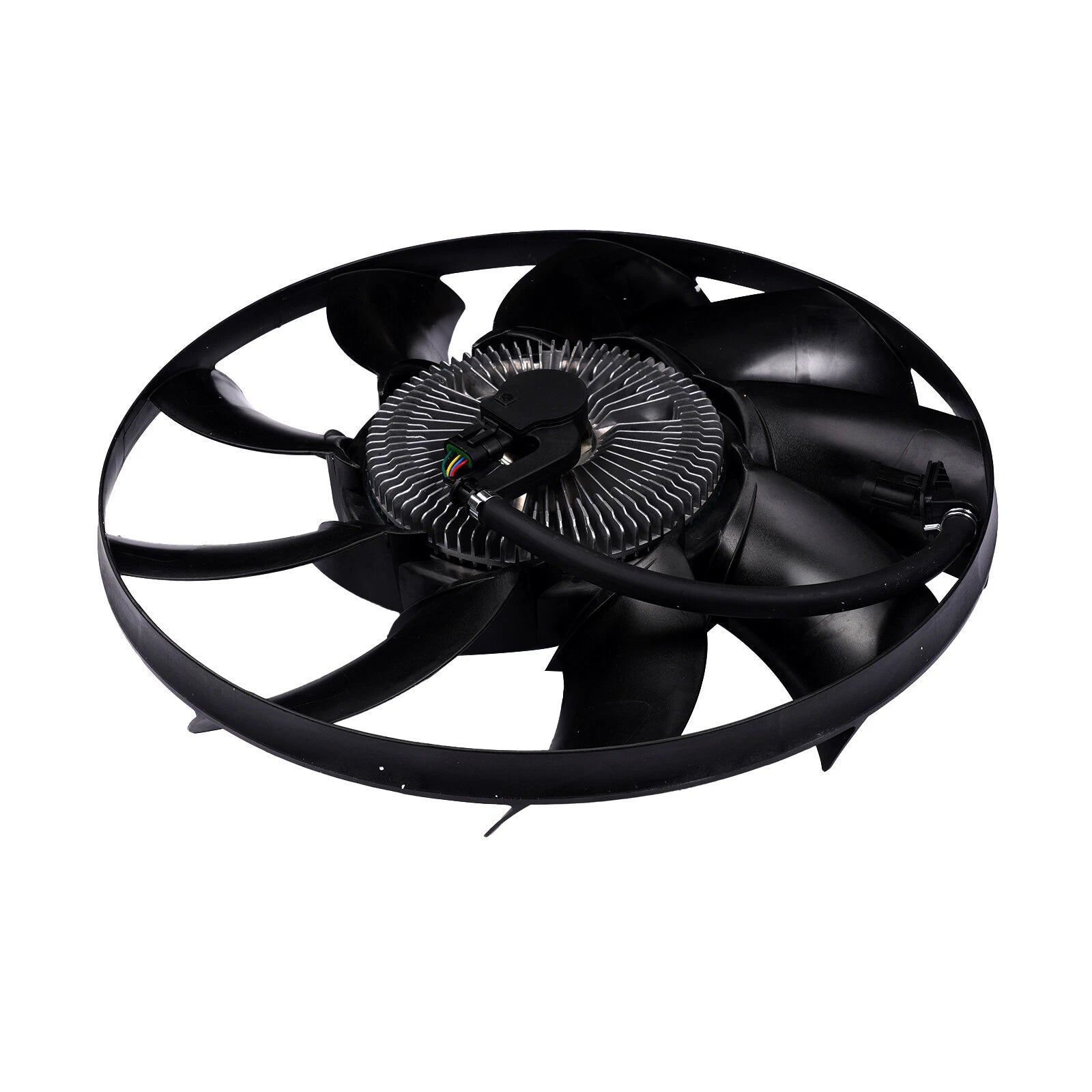 Engine Radiator Cooling Fan Assembly LR012644 Compatible With LAND ROVER RANGE ROVER IV (L405) & RANGE ROVER SPORT I (L320) & RANGE ROVER SPORT II (L494)
