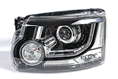 Front Head Lamp Assembly (9 Pins) Left LR052378 & Right LR052387 Compatible With Land Rover Discovery 4 L319 2013-14