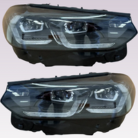 Complete Head Light Set Left 63115A0E607 & Right 63115A0E608 Compatible With BMW G08