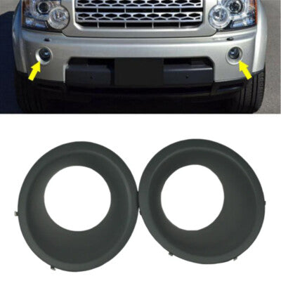 Fog Lamp Cover Left LR015461 & Right LR015462 Compatible With Land Rover Discovery 4