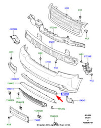 Front Bumper Chrome LR024324 Compatible With Land Rover Range Rover Vogue - L322 (2009-2012) Tag No.14
