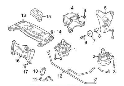 Rear Engine Transmission Mount 22316770289 22316761094 Compatible With BMW 5 Series F10 & 7 Series F01, F02, F03, F04