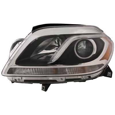 Complete Headlight Set Left 1668206961 & Right 1668207061 Compatible With Mercedes Benz W166 M-Class (2012–2015)
