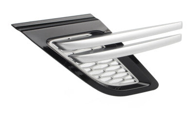 Front Fender Grille Silver Right LR053796 & Left LR053800 Compatible With RANGE ROVER SPORT I (L320) Tag No.04