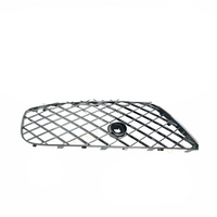 Silver Fog Lamp Cover Set Left 3W3807647C & Right 3W3807648C Compatible With Bentley GT (2012-2015) Tag No.1021