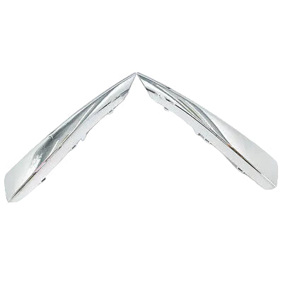 Front Bumper Blade Right C2Z13205 Left C2Z13455 Compatible With Jaguar  XF I (X250)  XF II (X260) Tag No.601