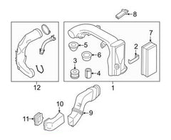 Mass Air Flow Sensor 13627804150/13627807020 Compatible With BMW X5 (E70), X5 (F15, F85)