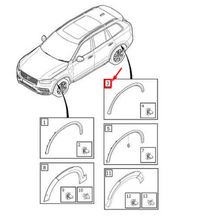 Front Right Wheel Arch (EYEBROW) 39849975 Compatible With VOLVO & VOLVO XC90 I (275) & Volvo XC90