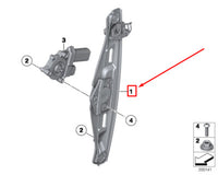 Rear Left Power Window Regulator 51352990387 Compatible with BMW X1 (E84)