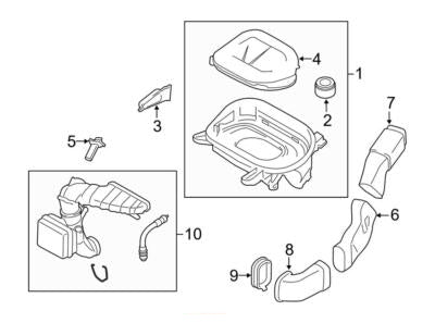 Air Flow Masse Meter Sensor 13628506408 Compatible With BMW 3 Series F30 & 5 Series F10 &  X3 F25 & MINI COUNTRYMAN (R60)