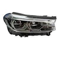 Complete Headlight Set Left 63117461883 & Right 63117461884 Compatible With BMW G32 2017-2020