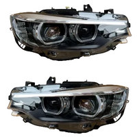 Complete Headlight Assembly (New LED) Left 63117478151 & Right 63117478152 Compatible With BMW F32 2017-2020