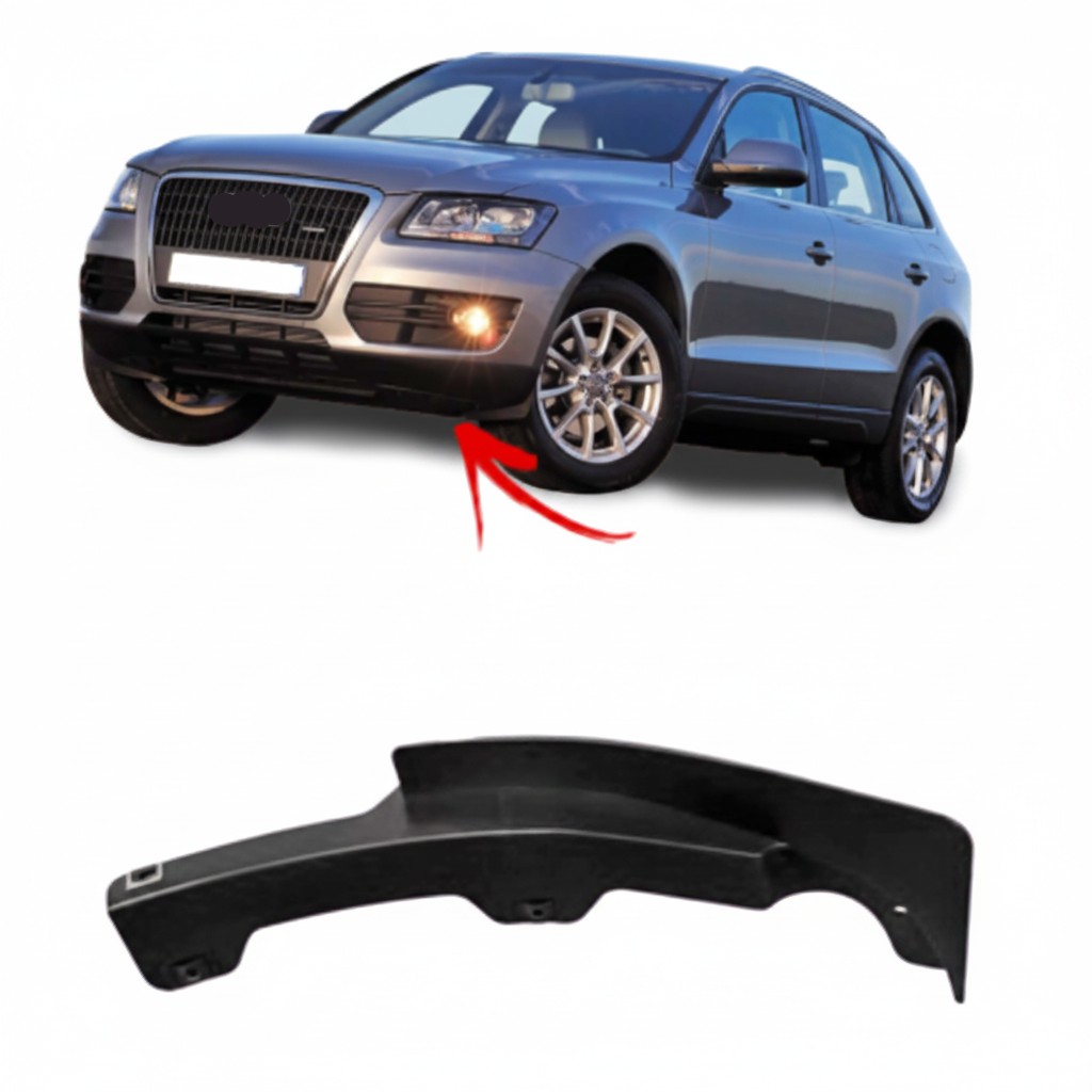 Front Bumper Lower Spoiler Left 8R0853887 Compatible With Audi Q5