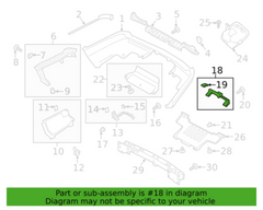 Rear Bumper Bracket LR105091 Compatible With Land Rover Range Rover Vogue - L405 (2013-2017) Tag No.3260