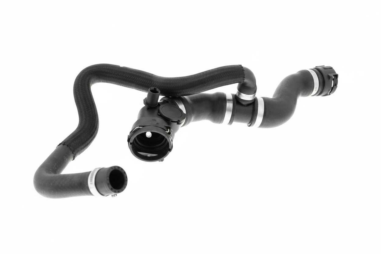 Engine Water Hose 17127591673 Compatible With BMW F01 F02