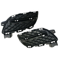 Fog Lamp Cover Right C2D5881 Left C2D5871 Compatible With Jaguar XJL (2010-2015) Tag No.604