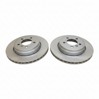 Rear Brake Disc 34211166127 Compatible With BMW E65 E66
